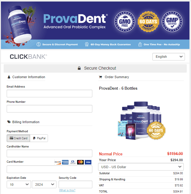 provadent oral health